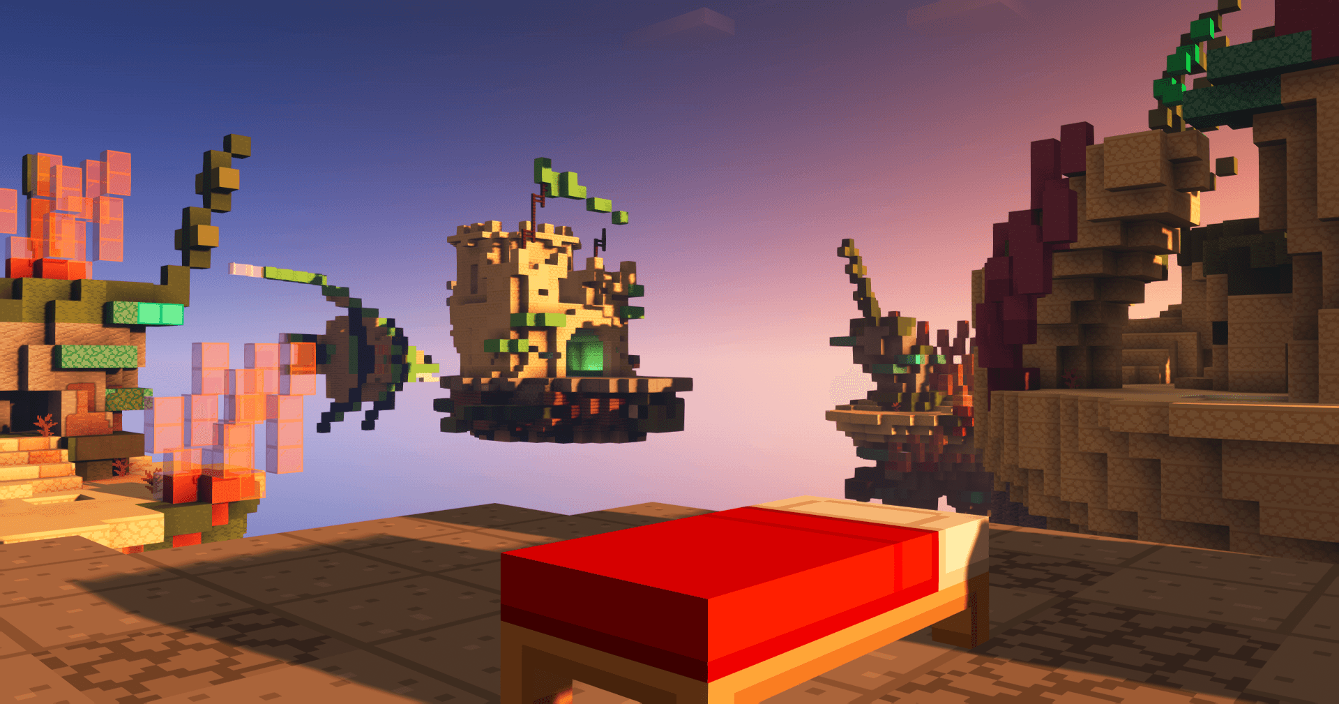 Aquarium BedWars Map